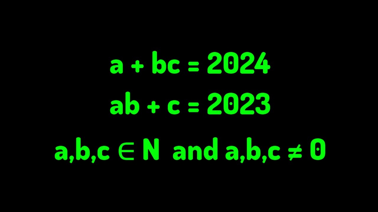 Harvard University Entrance Exam Question | Algebra | Can You Solve?