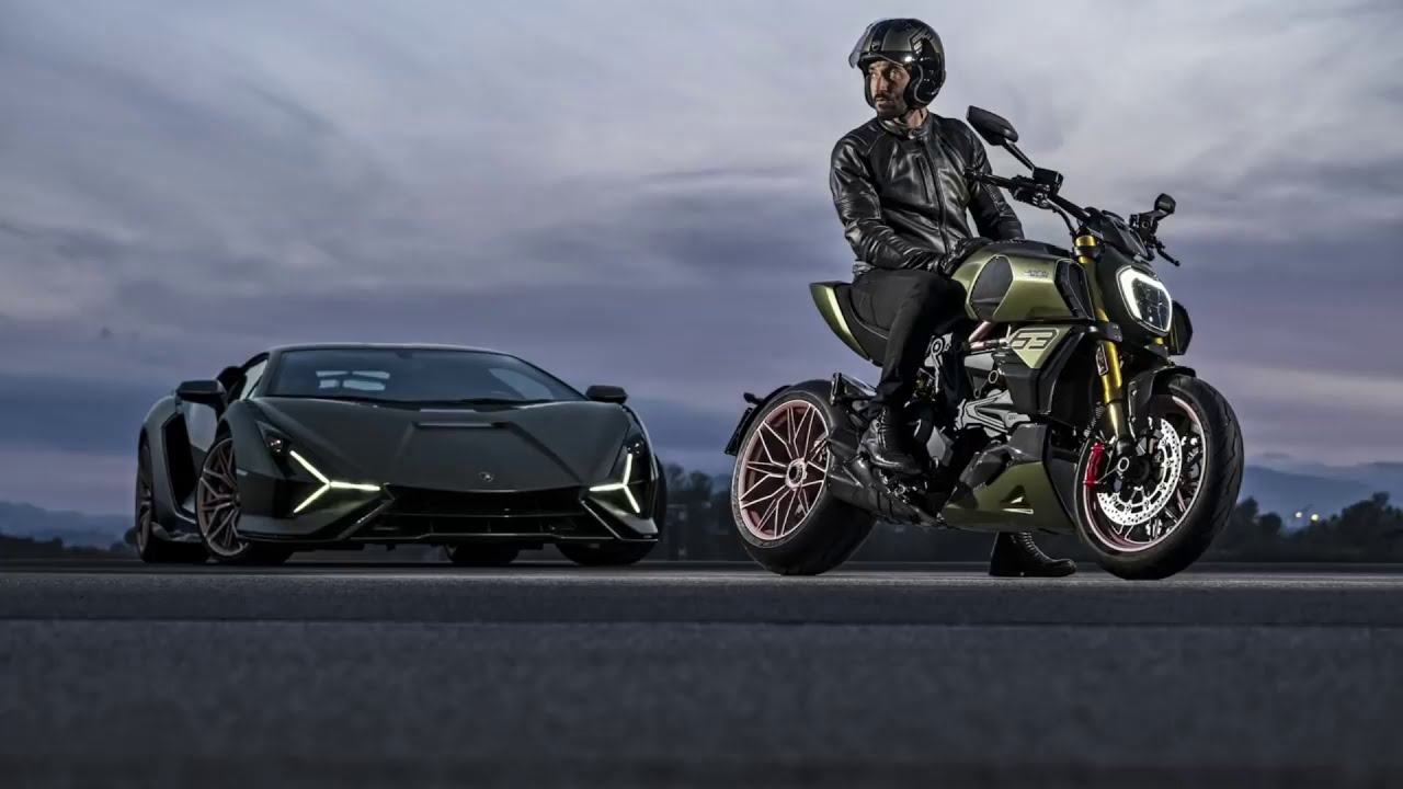 DUCATI DIAVEL 1260 LAMBORGHINI 2021 Обзор на новый мотоцикл за 3,5 млн. рублей. Дьявол на колесах