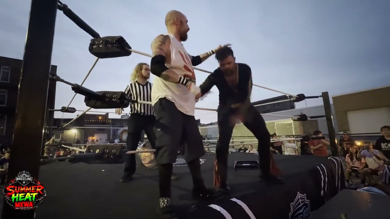 LPW x MXWA Summer Heat 2026 - Triple Threat - Mick Wiqied vs. Tommy Ace vs. JP Finger @LPWIowa