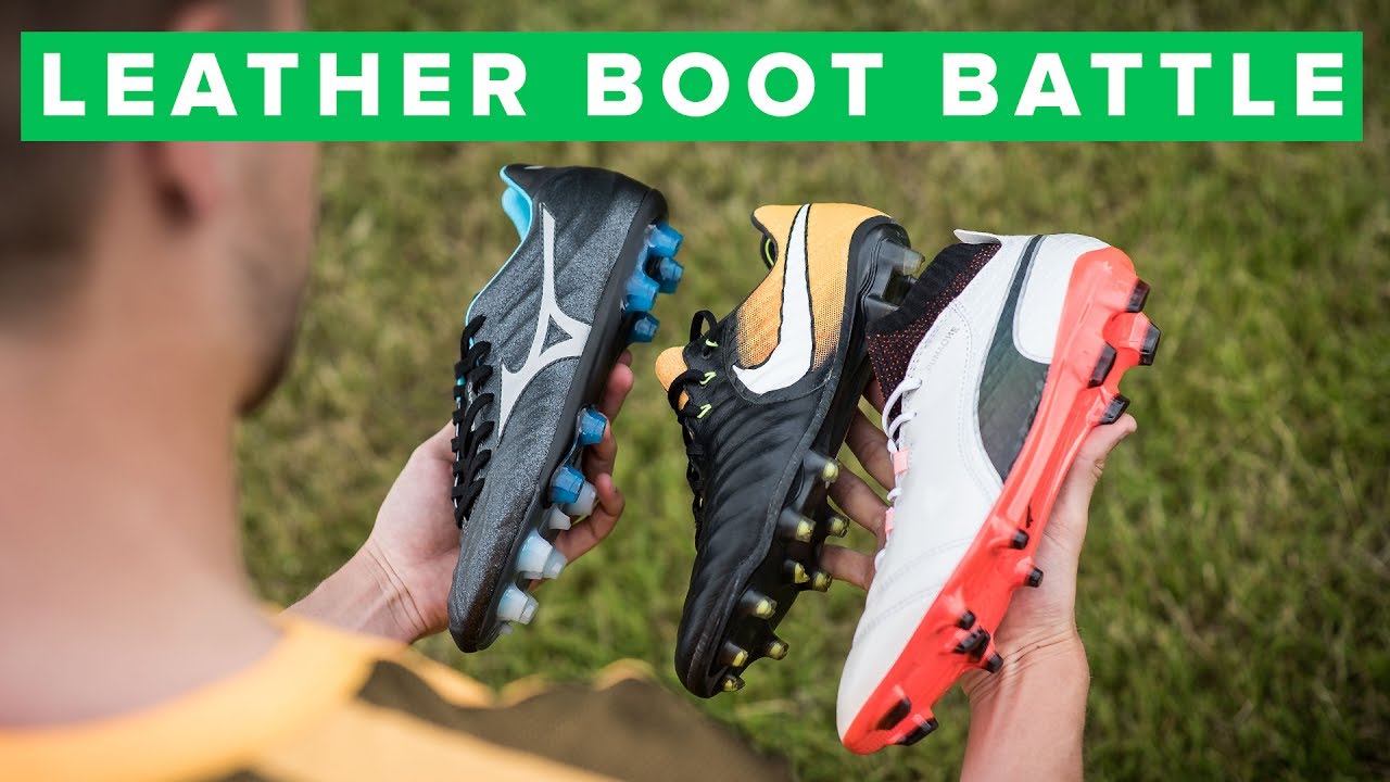 BEST MODERN LEATHER BOOT? Nike Tiempo Legend 7 vs Mizuno Rebula vs PUMA ONE
