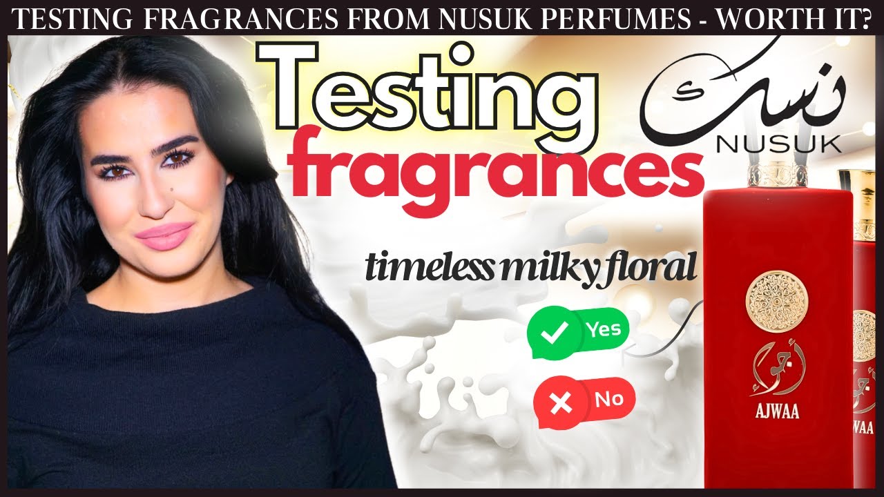 Review 🌷 AJWAA by NUSUK PERFUMES - A Timeless Clean Milky Floral?