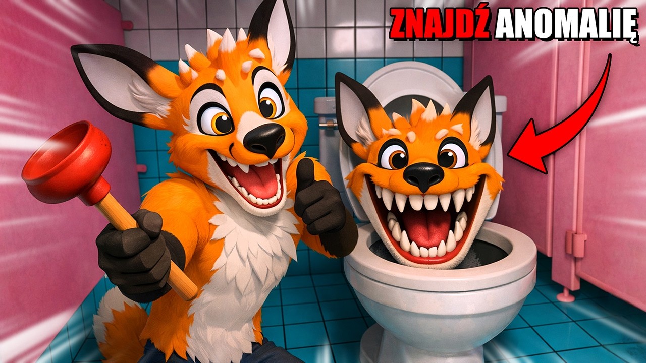 SZUKAM ANOMALII PO KIBLACH w TOILET 8! xD