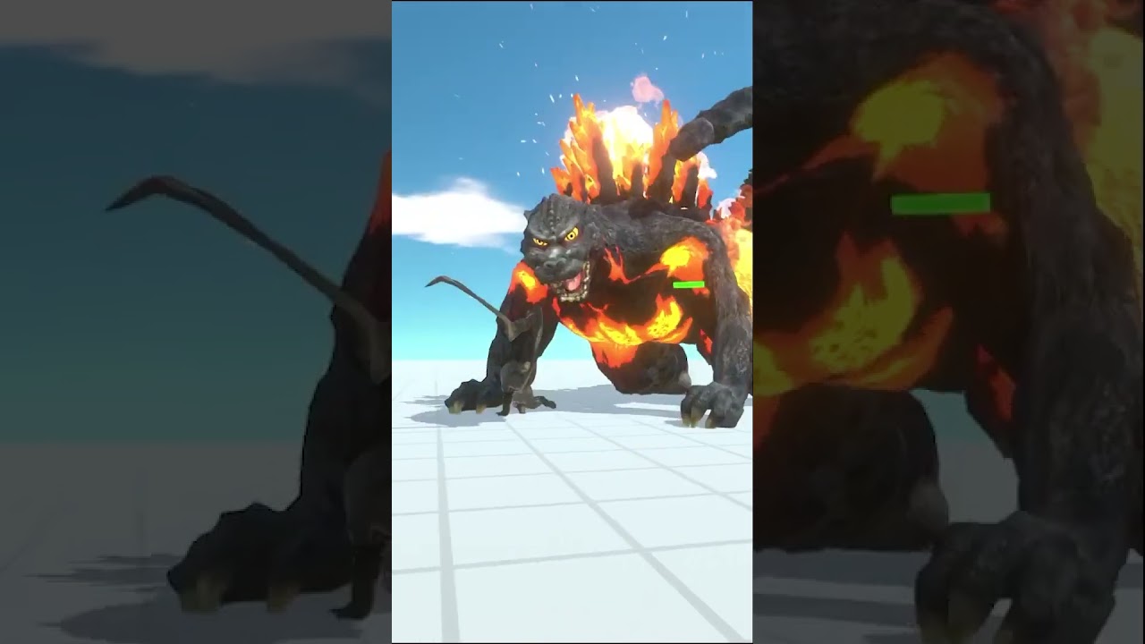 ARBS Shorts｜ Burning Godzilla vs Komodo Dragon