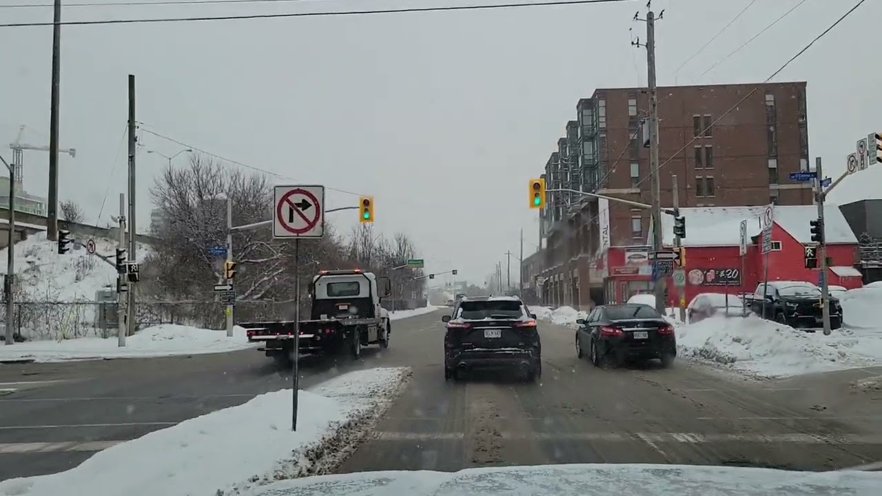 Ottawa Drives Jan 19, 2026 Bank to St Laurent