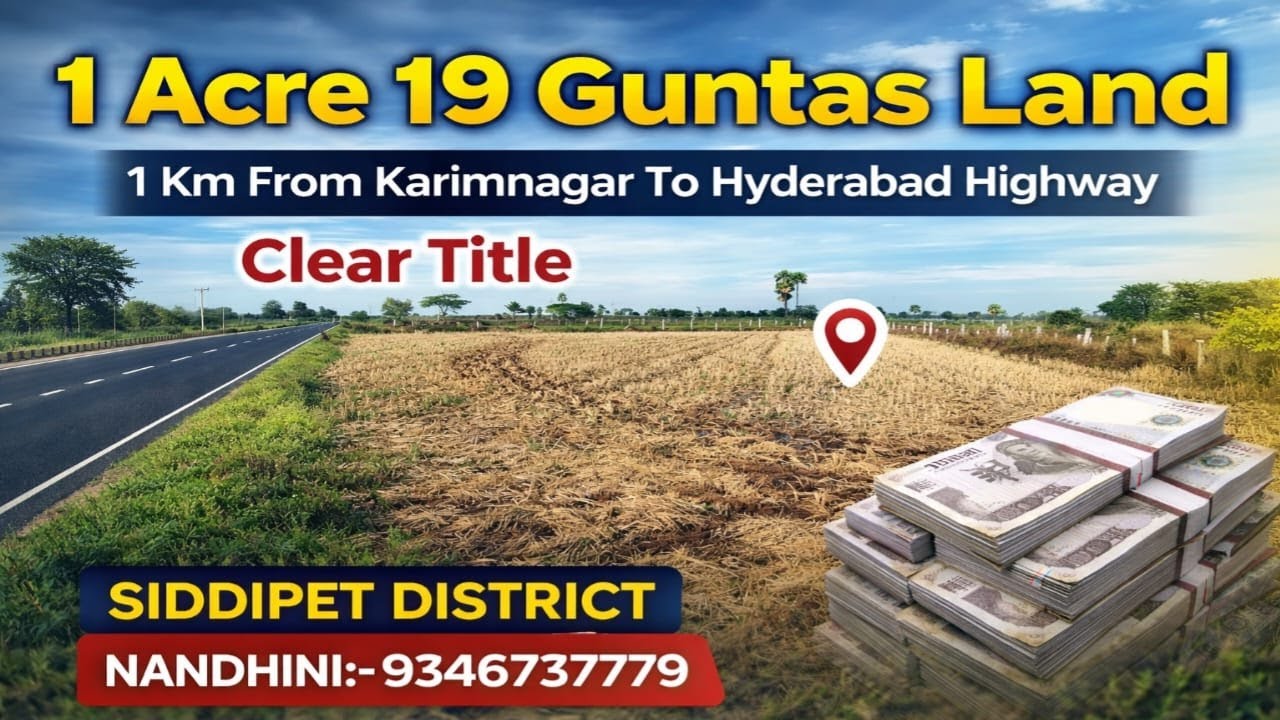 Nandini:9346737779||BT dambar Road BIT||Agriculture land for sale||1.19 Acres #youtube #agriculture