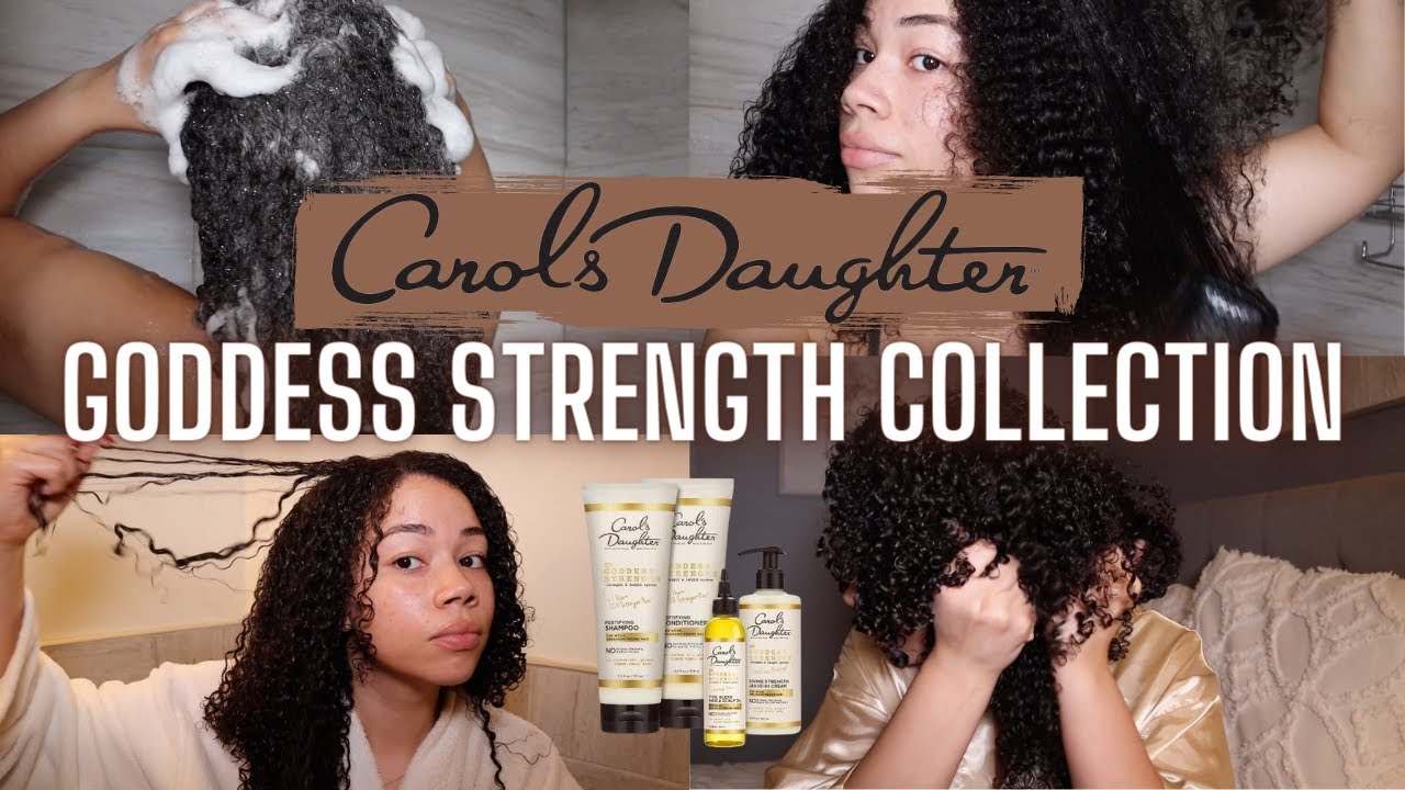 Carol's Daughter Goddess Strength Collection On Thick 3C/4A Curls | Hit Or Miss? Do You Need This?