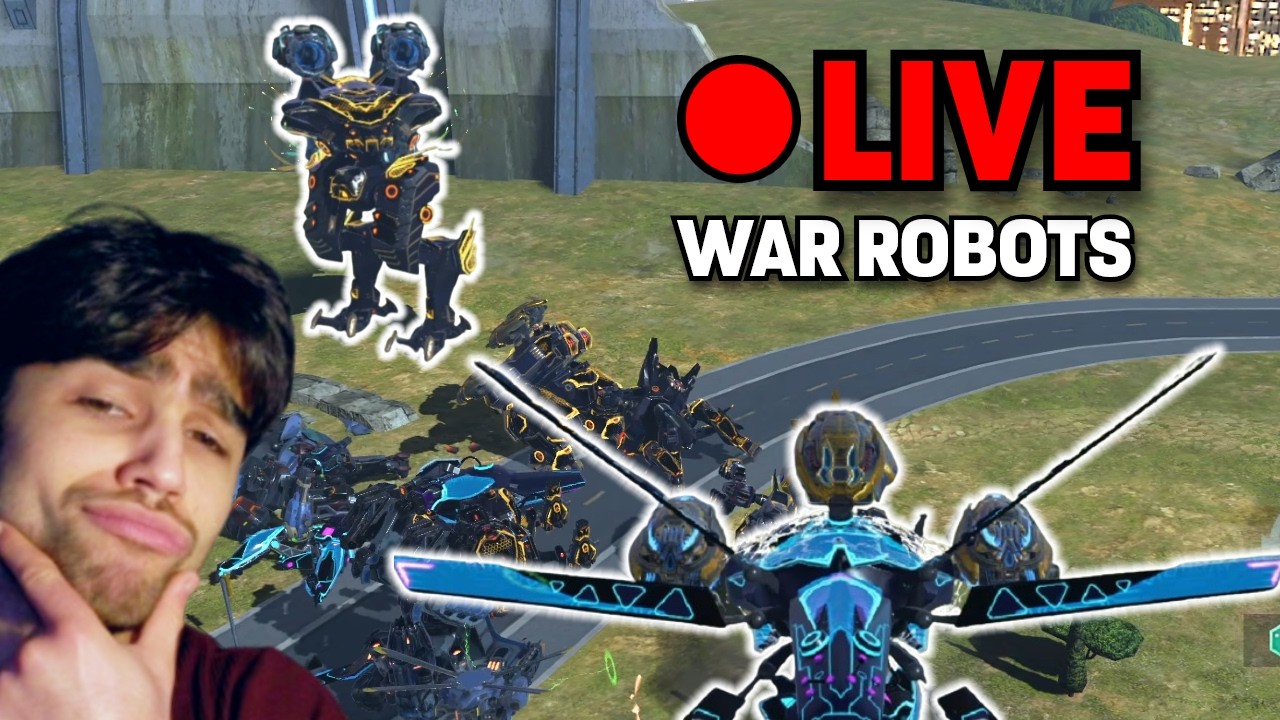 🔴LIVE - Can Princeps Survive 1 vs 6?! - War Robots Gameplay