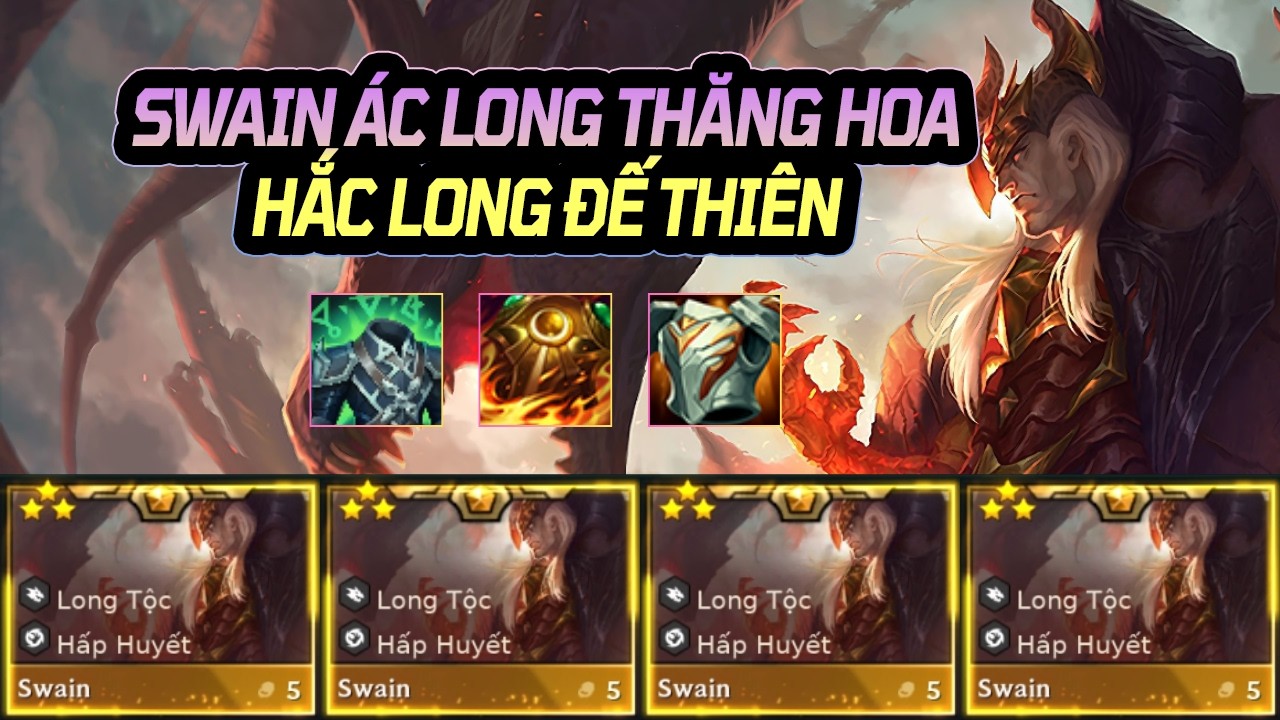 SWAIN ÁC LONG THĂNG HOA HÓA THÂN HẮC LONG ĐẾ THIÊN PHUN THẦN HỎA THIÊU CHÁY LOBBY ÁC MỘNG KINH HOÀNG