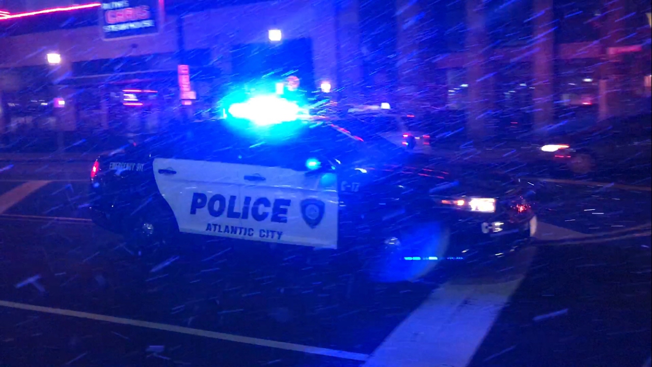 Atlantic City Police Department C-17 Responding