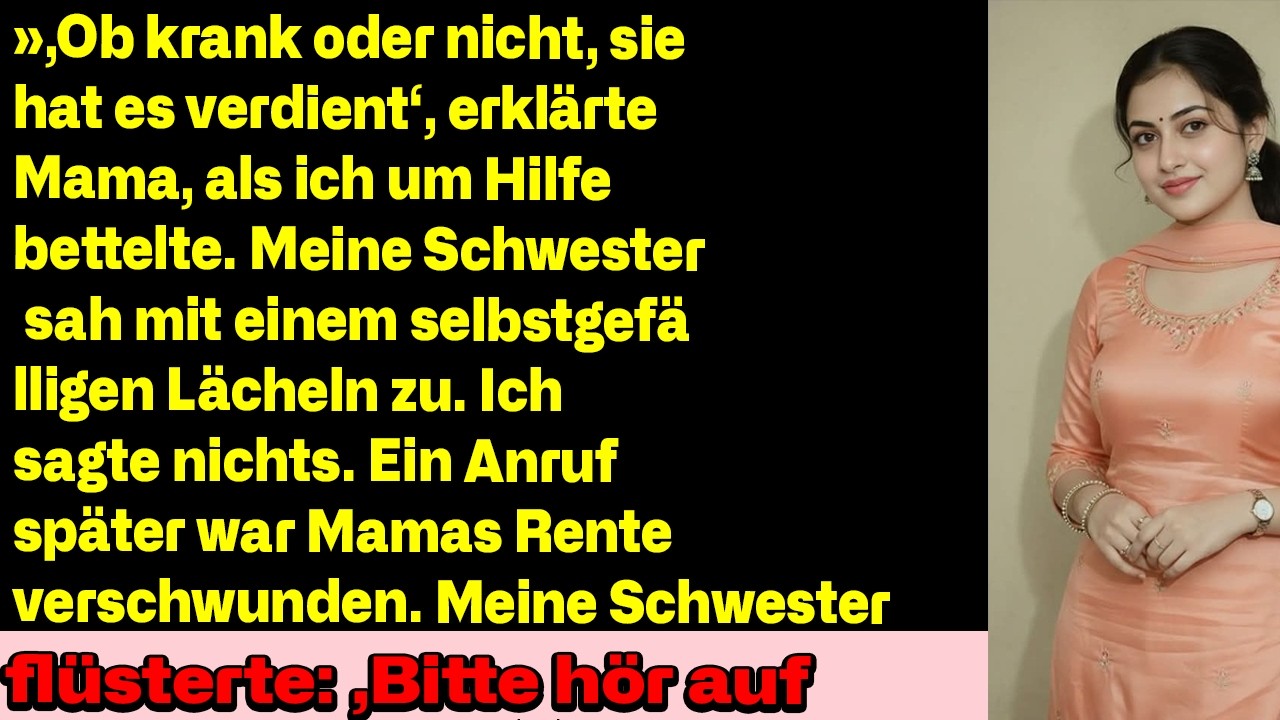 Mama schrie: ‚Kein Geld für den Arzt – deine Tochter hätte ihr Geschenk abgeben sollen