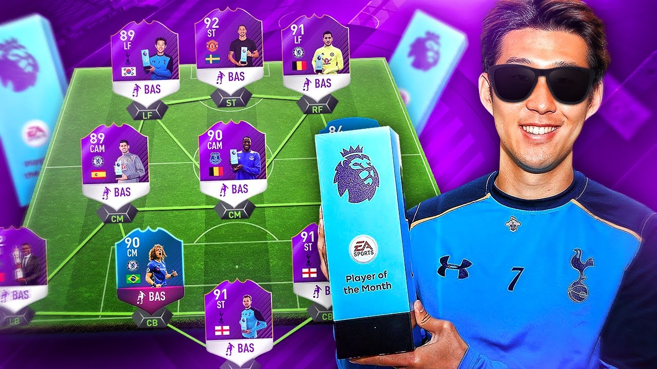 FINALLY GOT HIM! 89 POTM SON! THE FULL PLAYER OF THE MONTH FUT CHAMPS SQUAD! FIFA 17 ULTIMATE TEAM