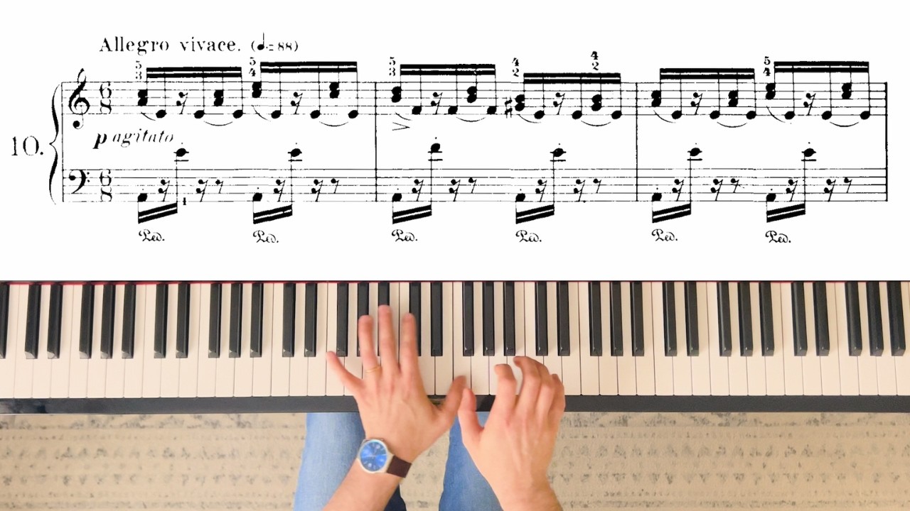 Burgmüller - Etude Op. 105 No. 10 