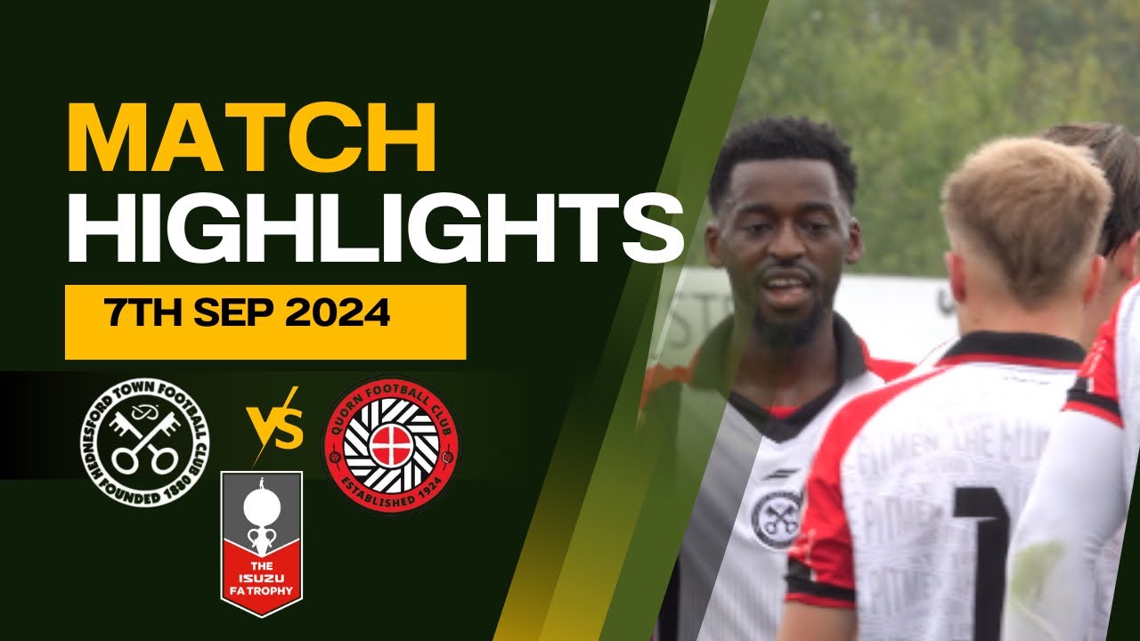 Hednesford Town v Quorn | FA Trophy 1RQ