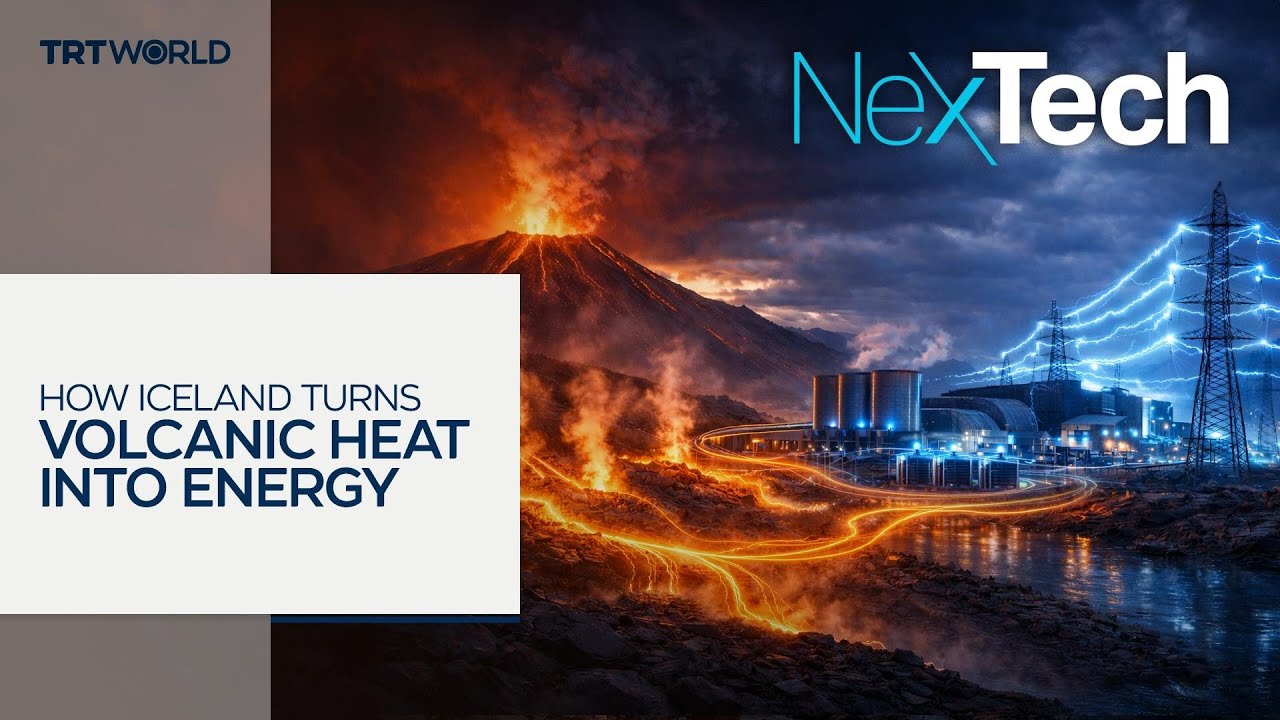 How Iceland turns volcanic heat into energy | NexTech