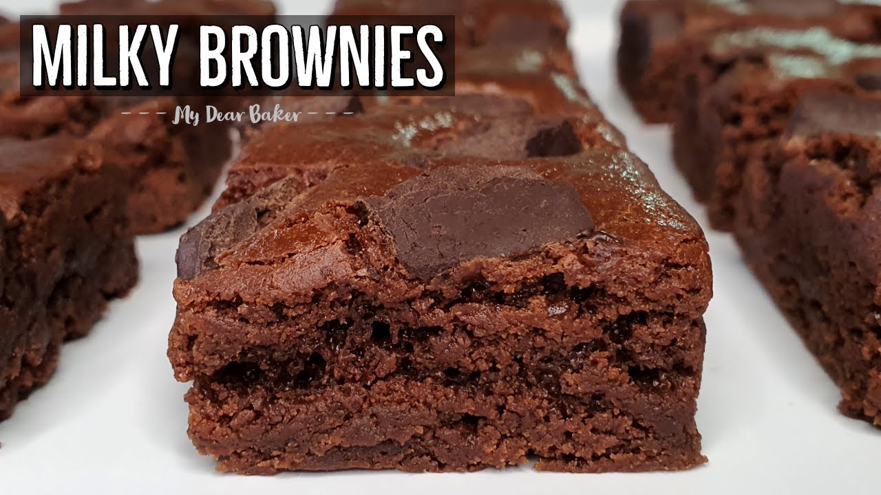 CONDENSED MILK BROWNIES | Eggless Chewy Brownies