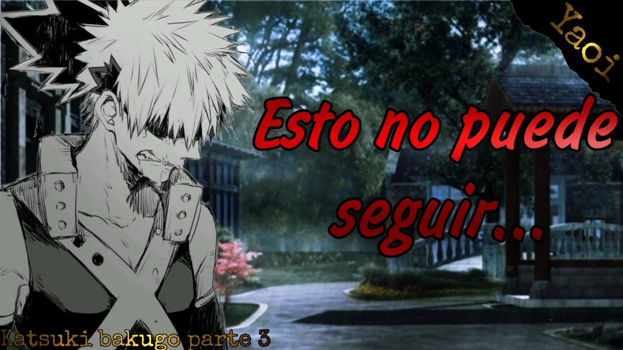 Asmr Roleplay Yaøi || Katsuki Bakugo [parte 3] 🧡💥💣