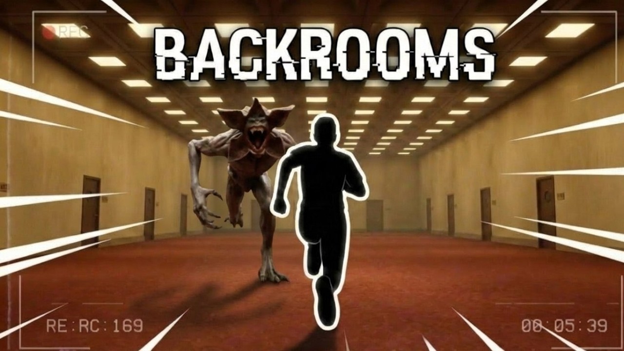 BACKROOMS RUN! Immersive Interactive Warm Up ⚠️  / POV Horror Game 🏃&zwj;♂️💨 | Viral Interactive Game
