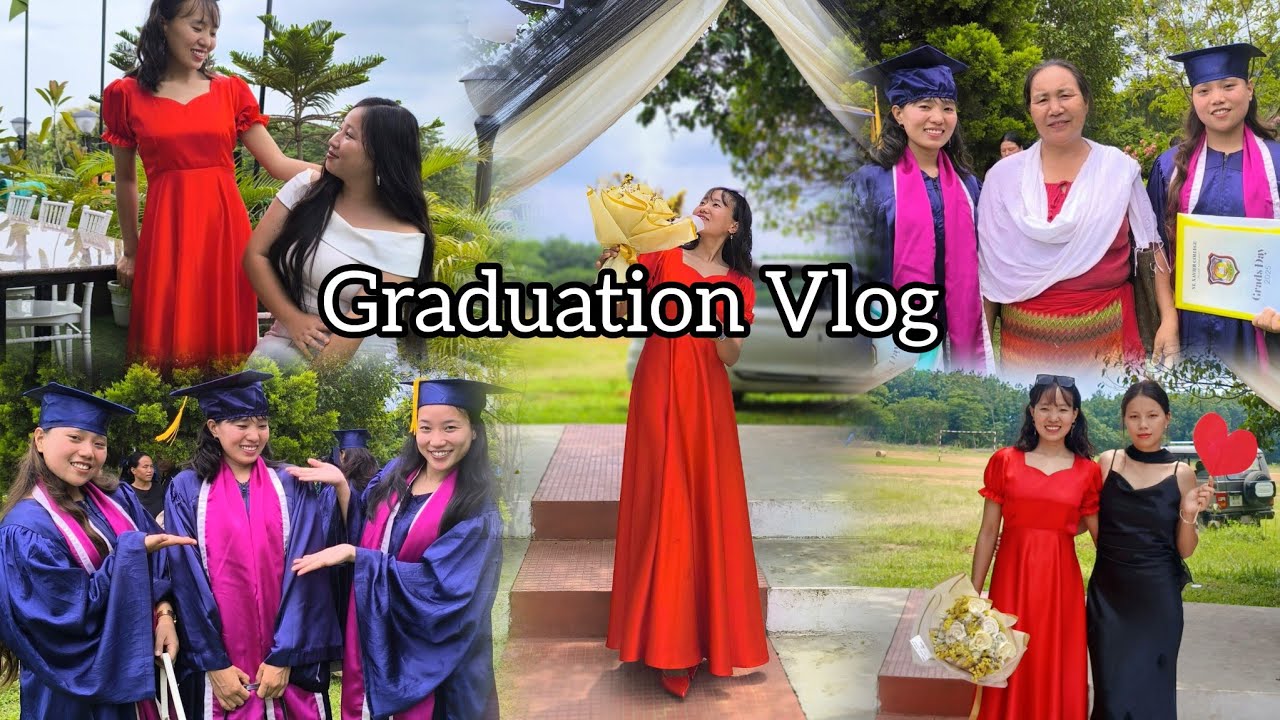 Graduation Day Vlog 🎓💕 | St. Xavier College, Jalukie, Nagaland #GraduationDay