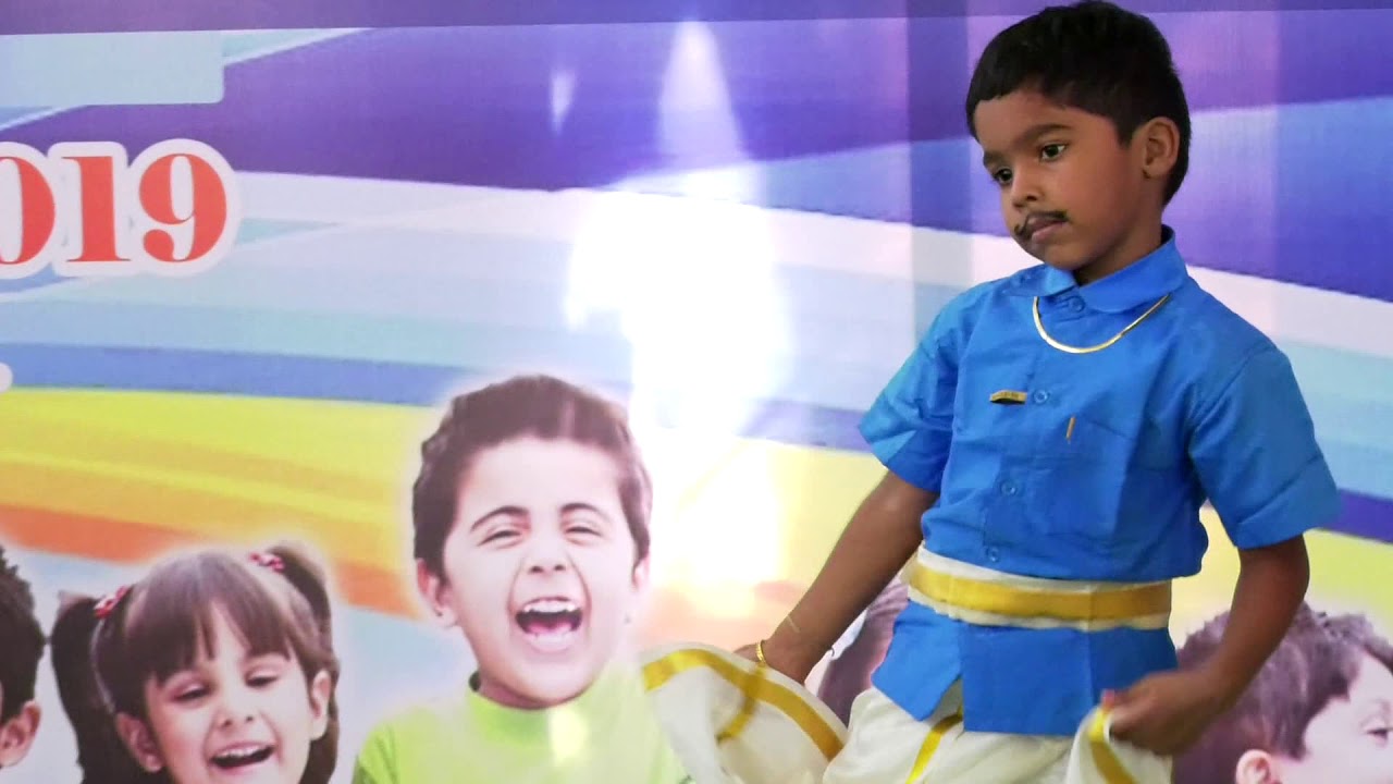 Viswasam Vetti kattu Dance performance by our U.K.G boys @ 3rd Annual day celebration 2019