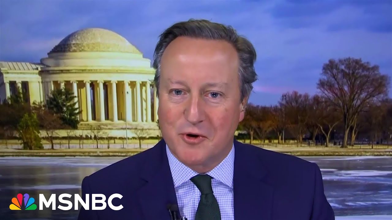 David Cameron on the importance of standing with Ukraine
