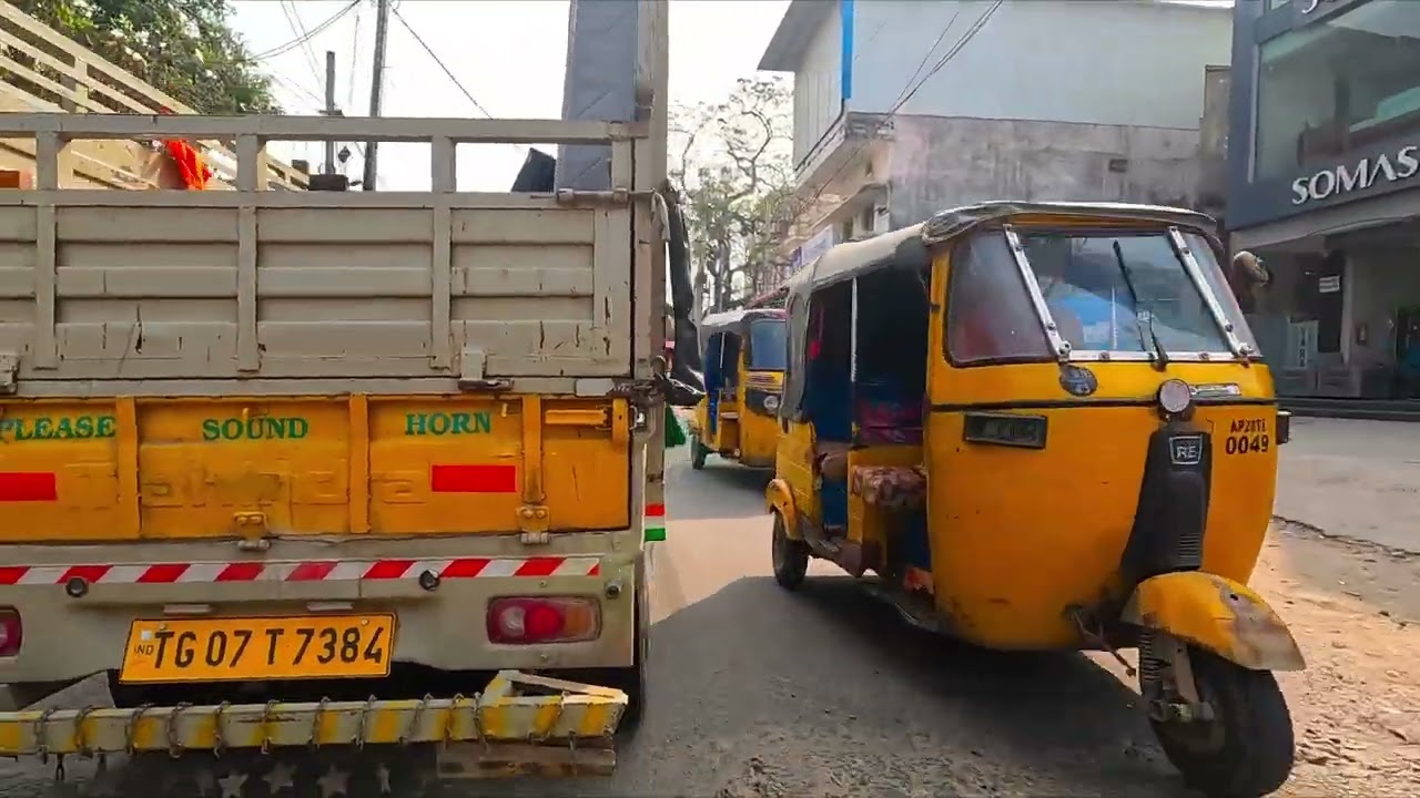 Morning Office Rush: Beeramguda to Wipro Circle (Via Lingampally Stn) #019