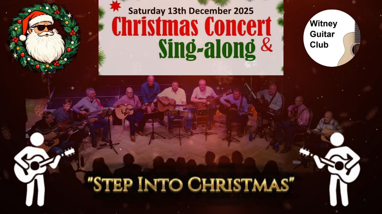 Step Into Christmas | Witney Guitar Club Performance | Christmas 2025