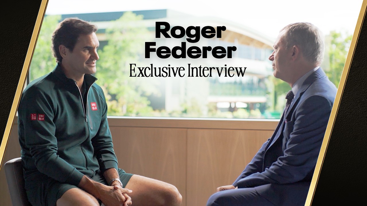 Roger Federer Goes ONE-ON-ONE with Jon Wertheim for Tennis Channel 🎾