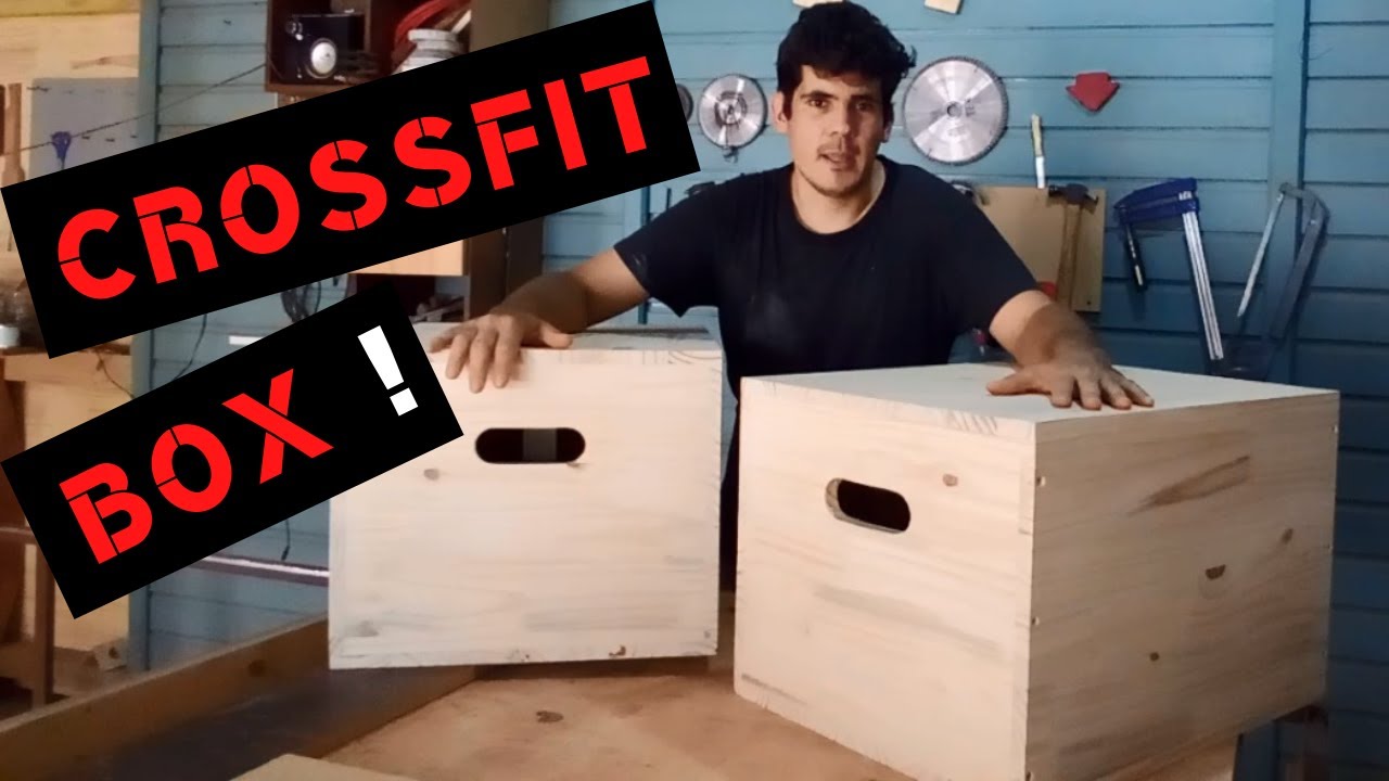 COMO HACER  Caja de SALTO  para CROSSFIT FACIL y PRACTICO  : )  ... HOW TO BUILD CROSSFIT jump  BOX