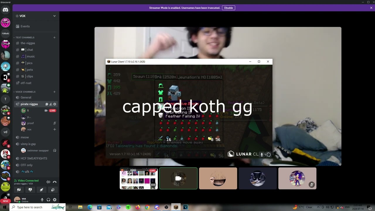 King of HCF POV SOTW? the best in the game? frogsquad who? f top 1? where is comp? VELTPVP