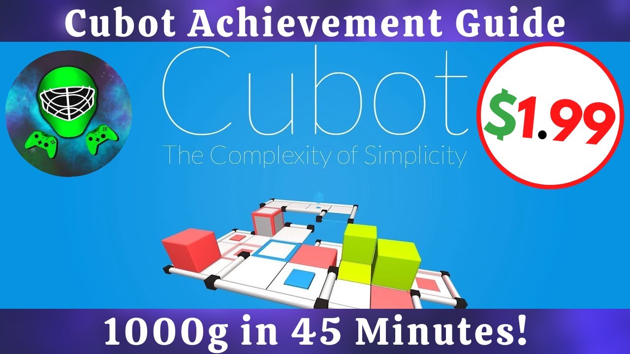 Cubot Achievement Walkthrough - 1000g in 45 Minutes!