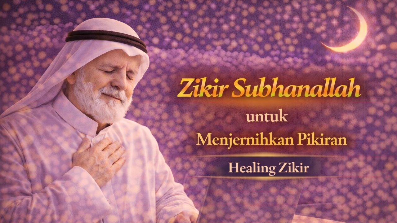 Rasakan Ketenangan Hati! Zikir Subhanallah untuk Menjernihkan Pikiran | Deep Focus