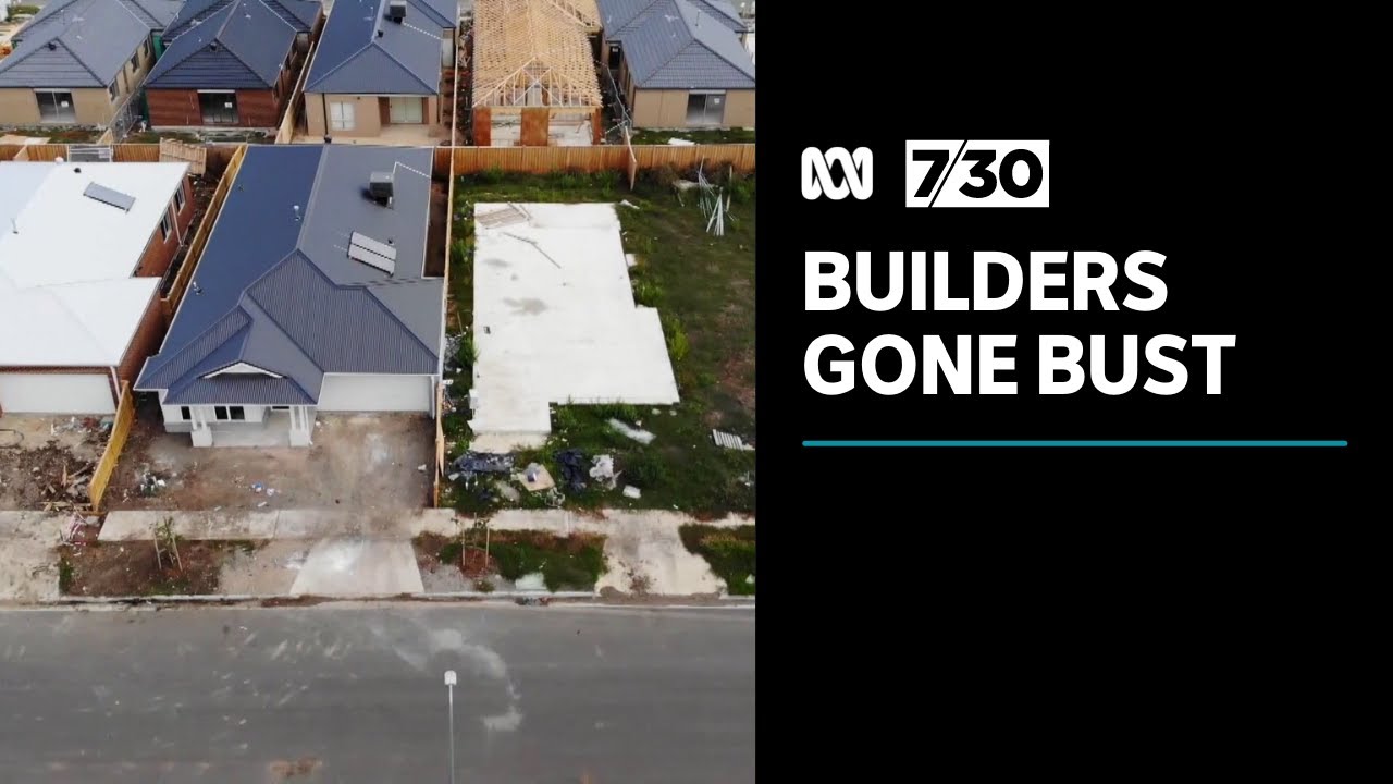 Hundreds of builders have gone bust this year and more are expected to follow | 7.30