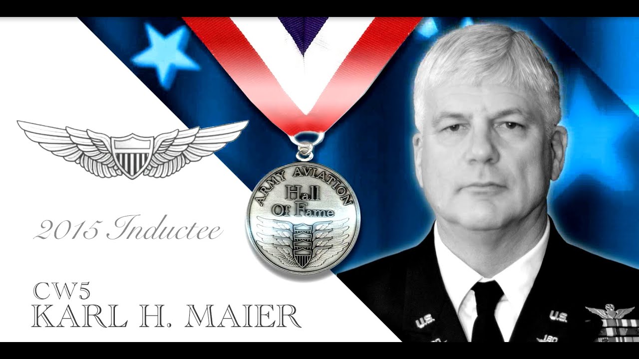 Chief Warrant Officer Five Karl H. Maier, 2015 AAAA Hall of Fame Inductee