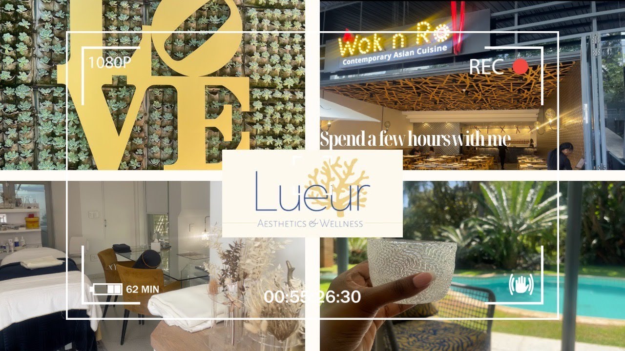 SPEND THE DAY WITH ME: facials, lunch & more....