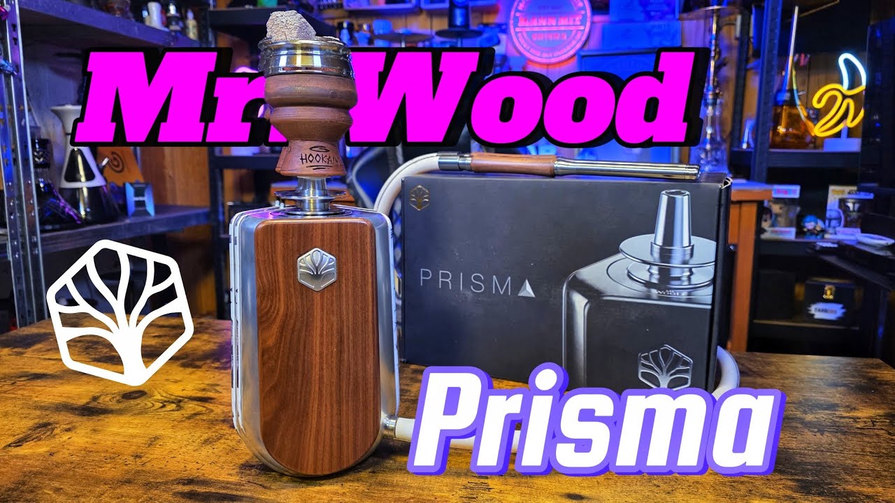 Mr. Wood Prisma, die schönste Tisch-Shisha