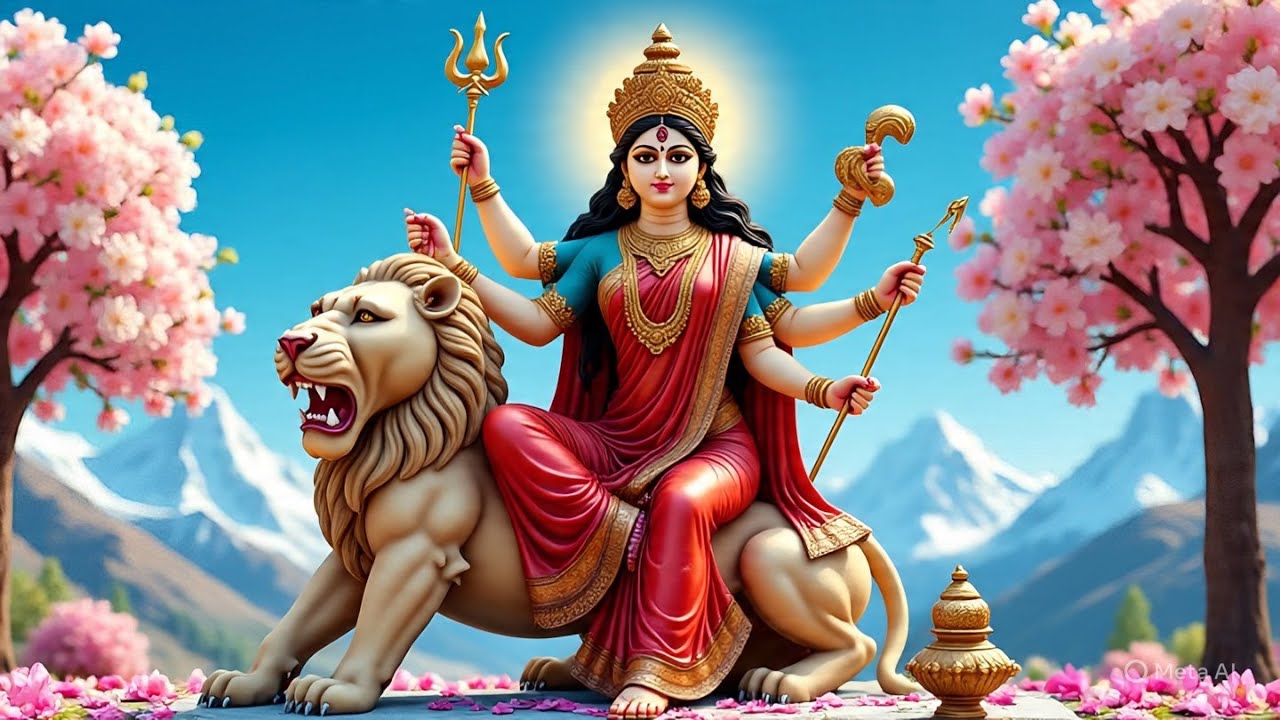 "दुर्गा मां के दिव्य रूप" मैया अम्बे का महिमा गीत"