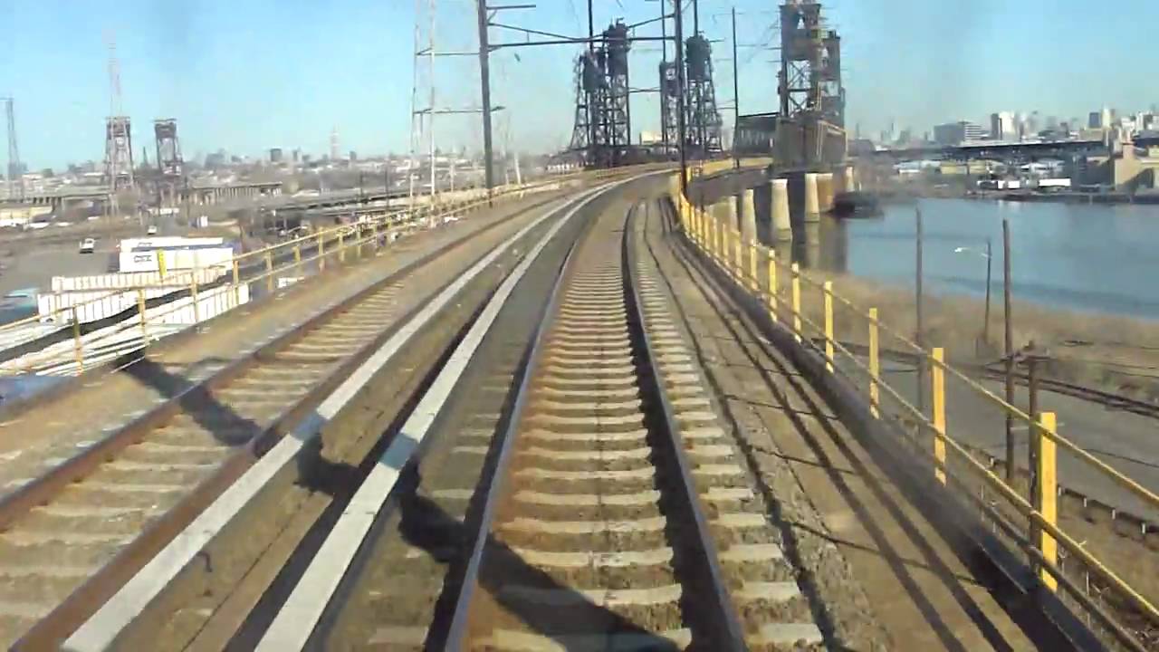 PATH: On Board: 1965 PA-1 PATH Train #616 from Harrison to Journal SQ Stations Part 1