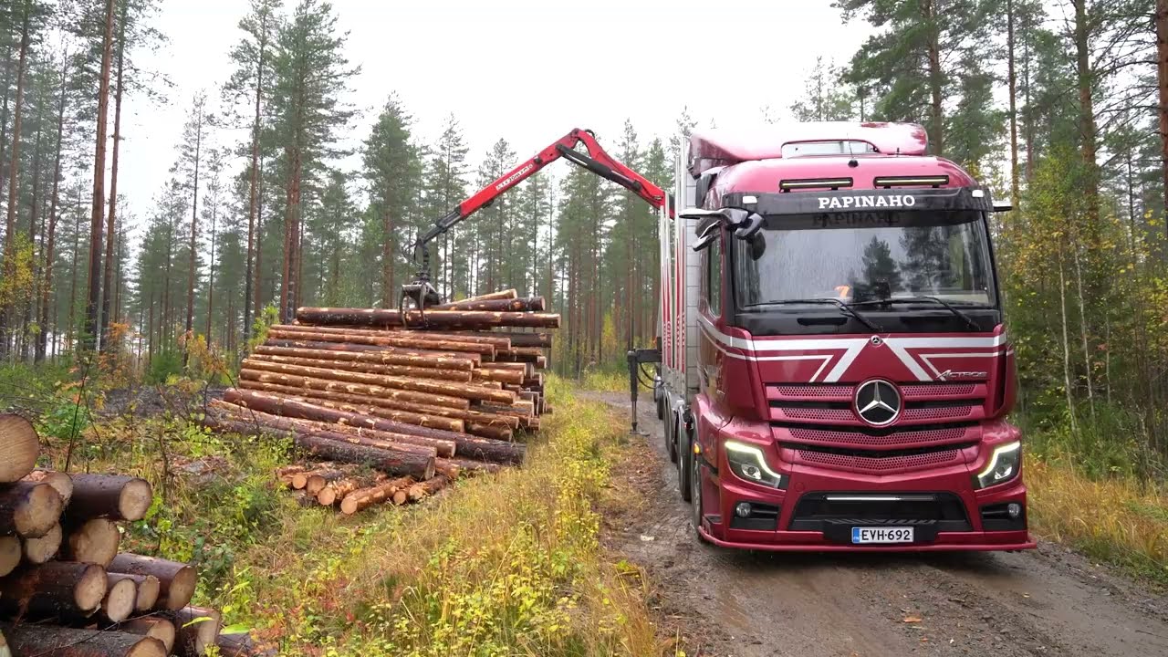 Puutavara-autonkuljettajan arki ja vinkit | Haastateltavana Lasse Haustola