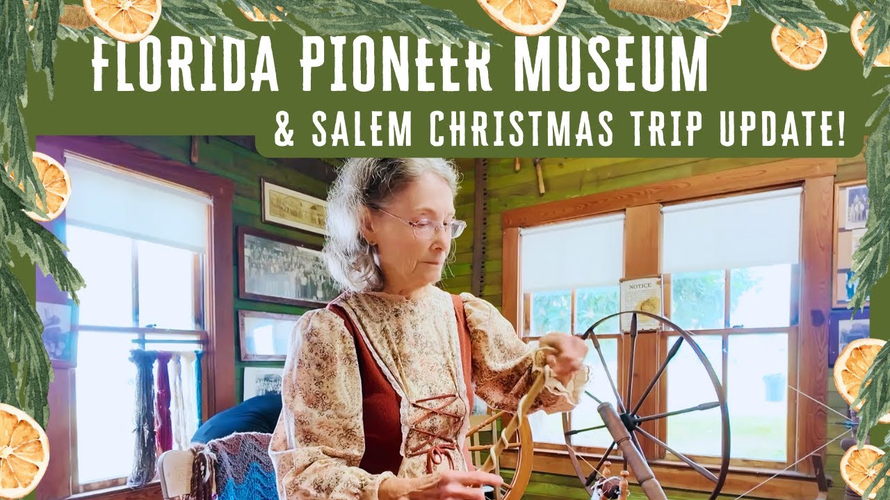 Pioneer Christmas in Florida + Salem Trip Prep