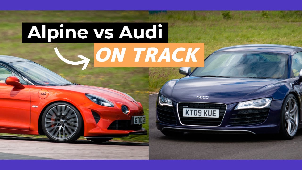 Audi R8 VS Alpine A110S | Track Day at Curborough Sprint Course
