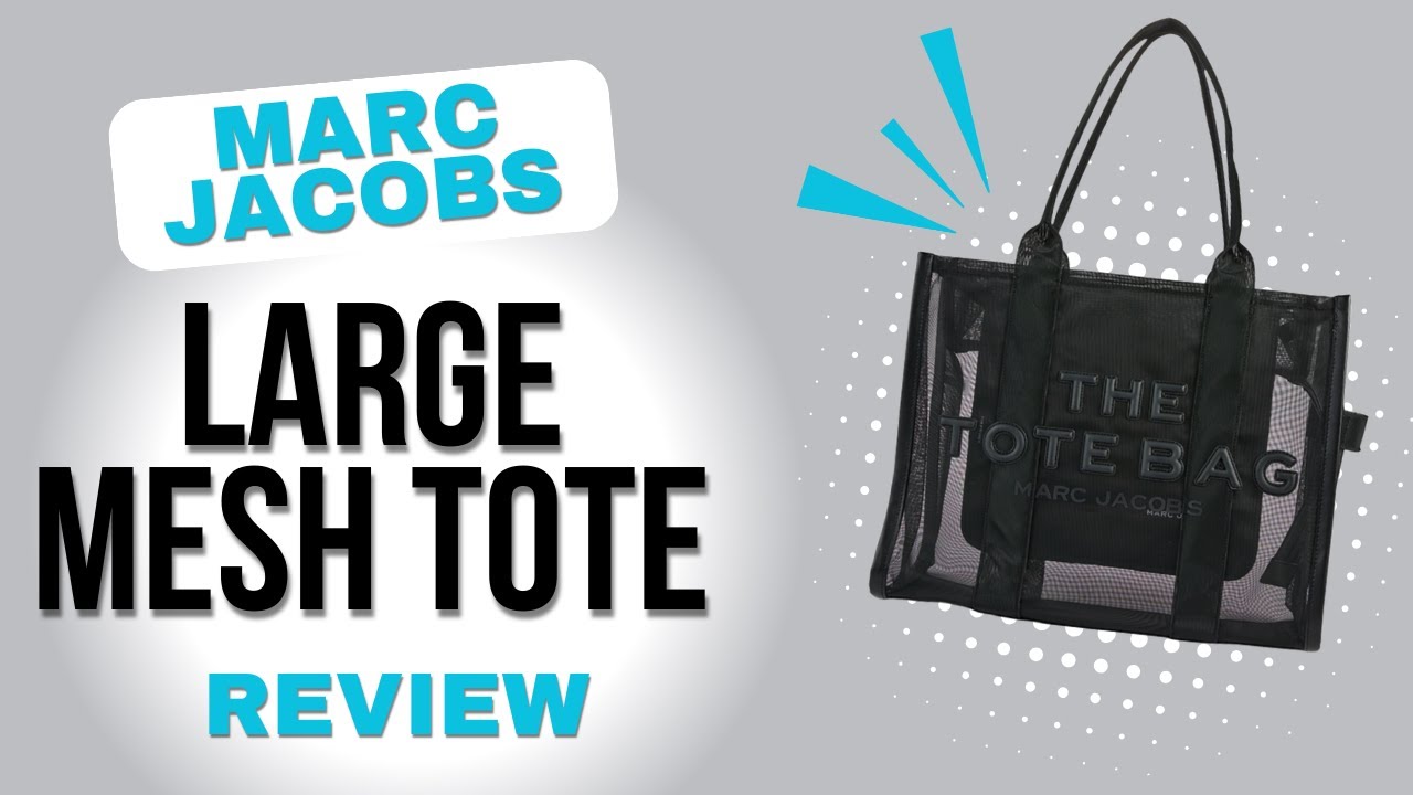 Marc Jacobs Large Mesh the Tote Bag | MID-TIER DESIGNER REVIEW | Is mesh really the way to go?