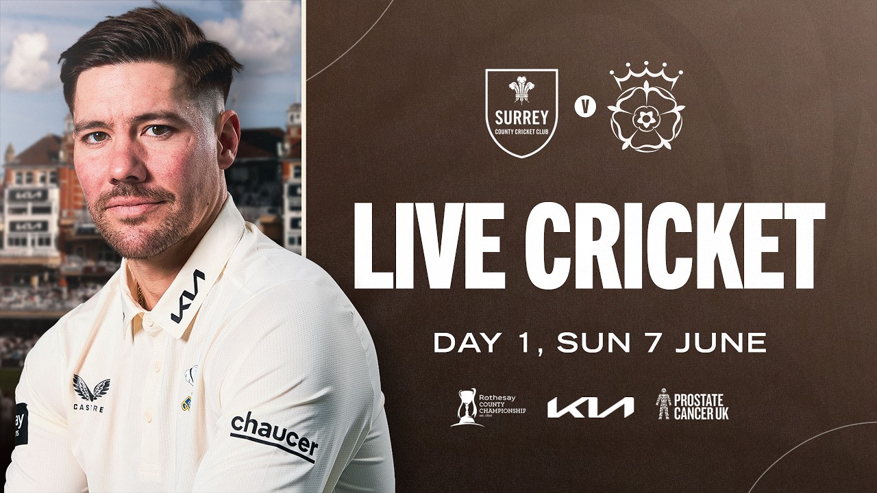 🔴 LIVE: Surrey v Hampshire | DAY ONE | Rothesay County Championship