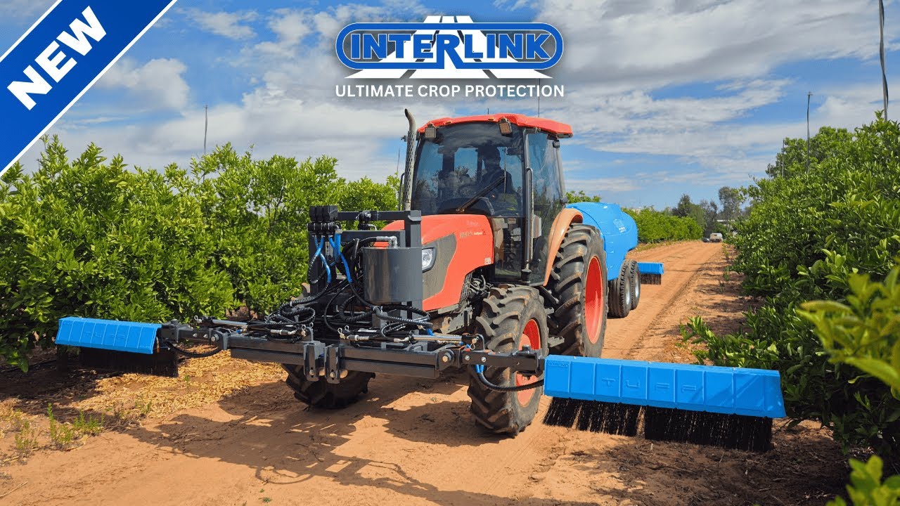 Interlink Citrus - Tractor Mounted Weedicide Sprayer!