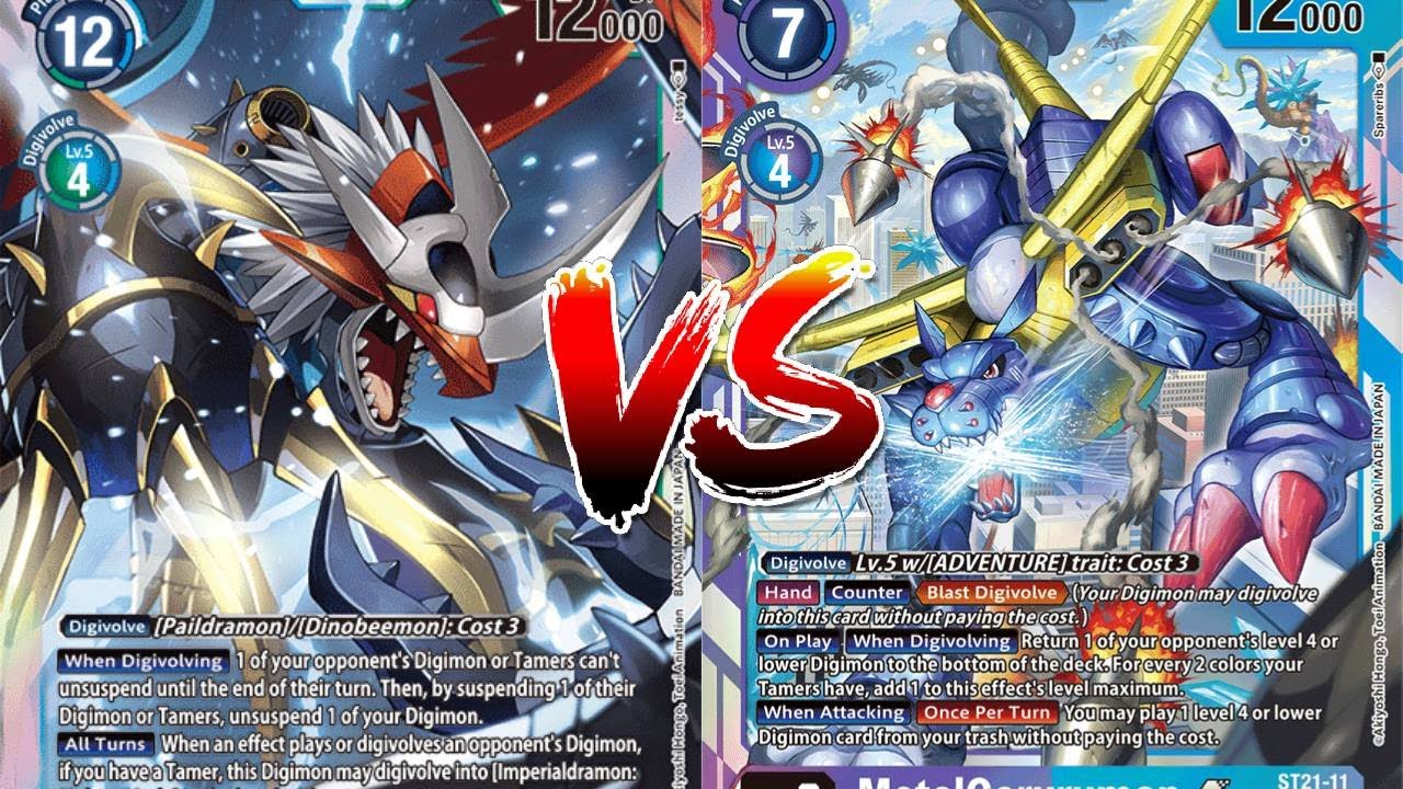 Digimon TCG : Imperialdramon Vs Adventure [Match Local R4]