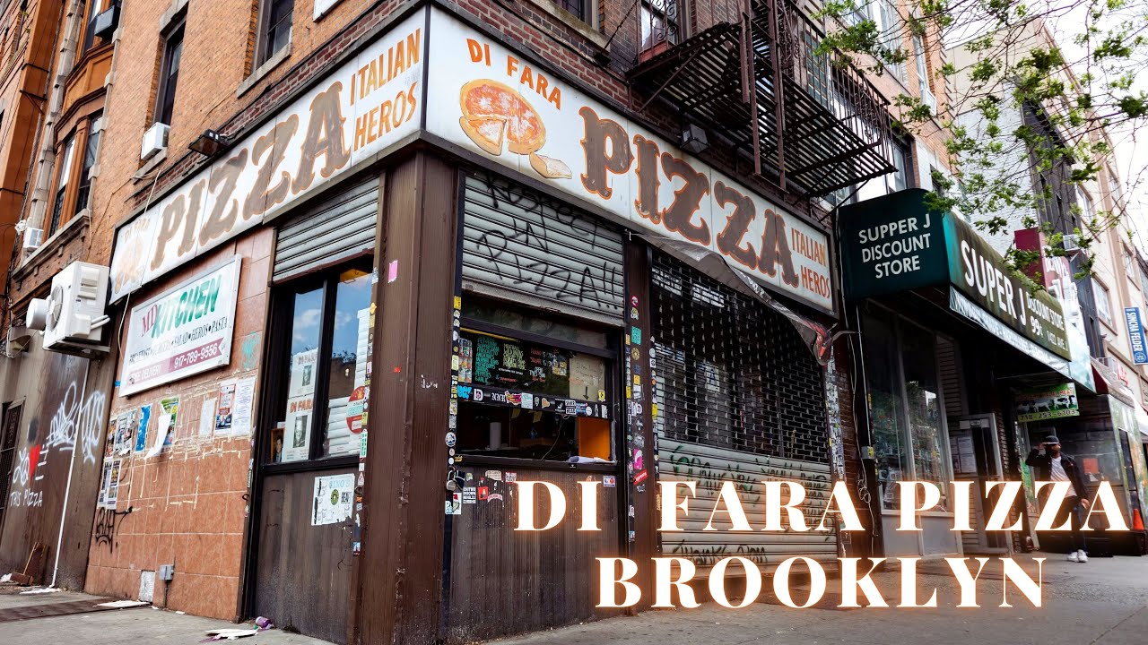 Обед в Di Fara Pizza. Бруклин. Переоценённая или лучшая пицца в Нью-Йорке?
