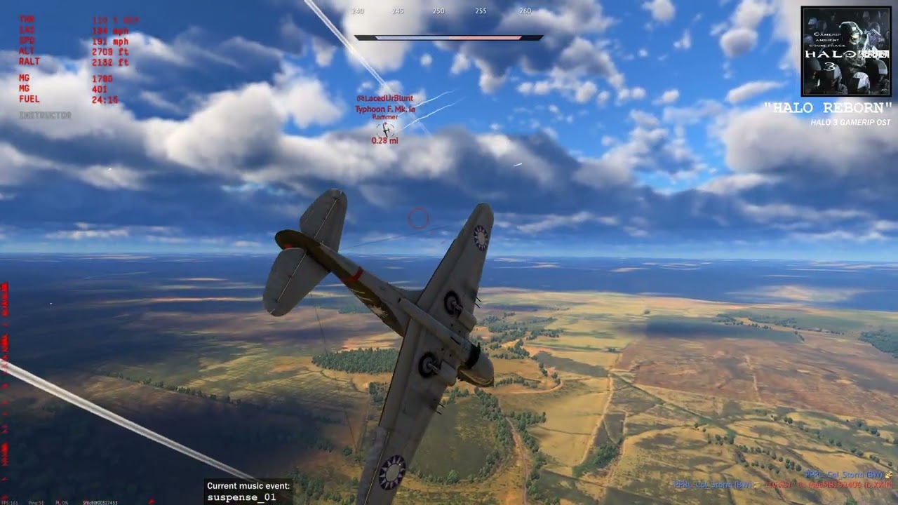 War Thunder / HALO Soundtrack Overhaul V1.5 Air Battles Showcase