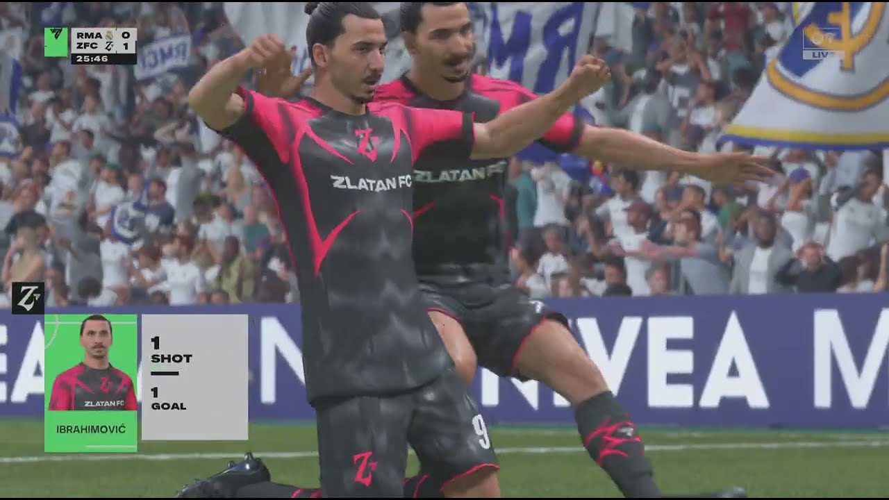 Real Madrid vs Zlatan FC