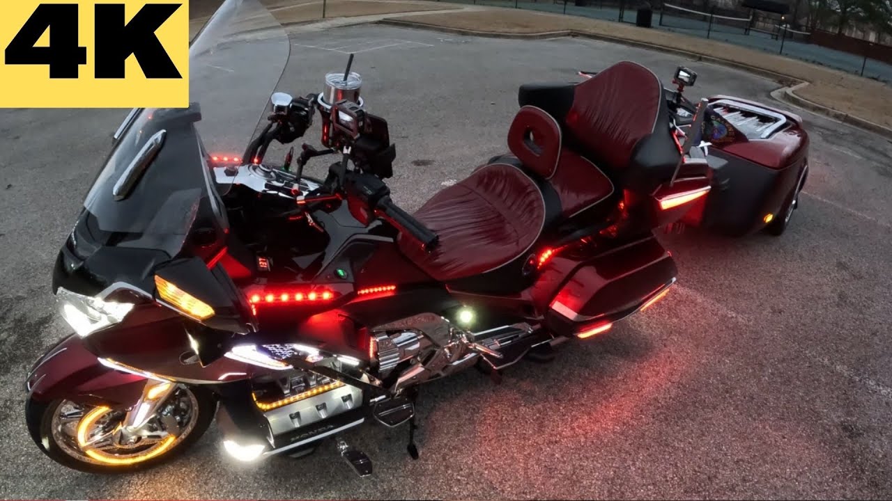 Helibars my First Test Ride on the  Goldwing DCT