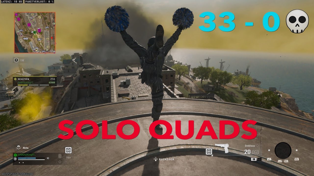 SOLO QUADS REBIRTH ISLAND SAUG + AMAX BUILD