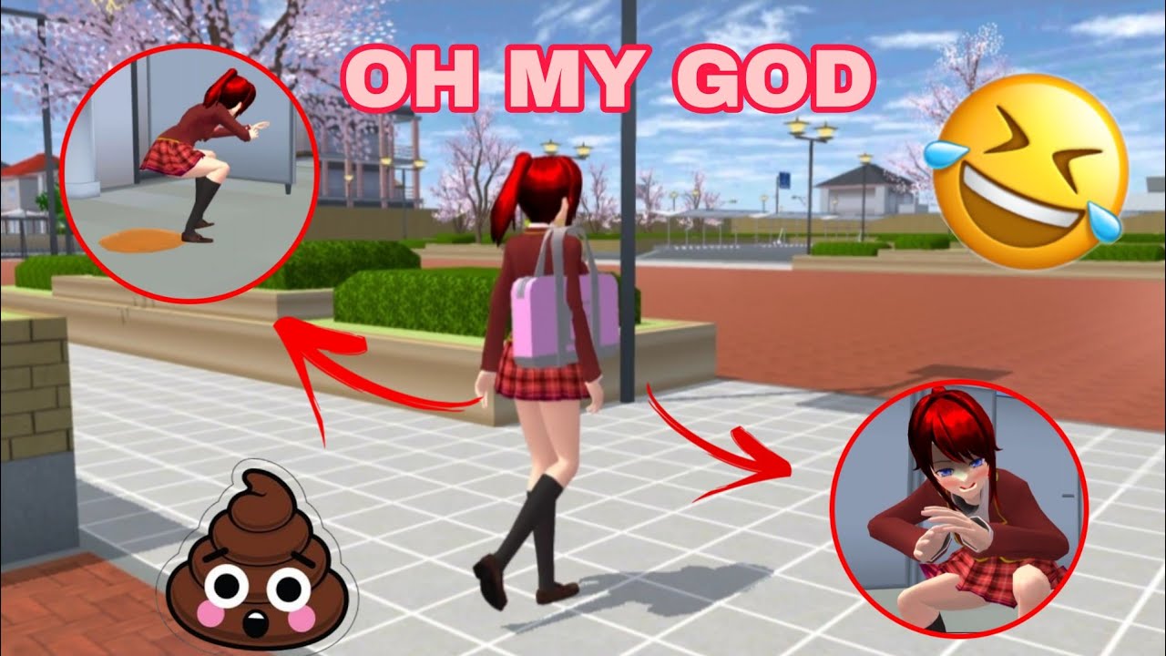 RINA EEK 💩 DI KELAS GAK TAHAN 🤣 | SAKURA SCHOOL SIMULATOR